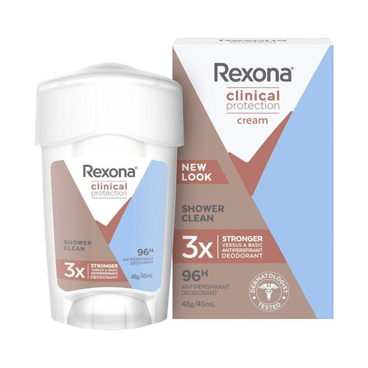 Rexona Women Deodorant 96hr inical Cream Shower ean - 45mL