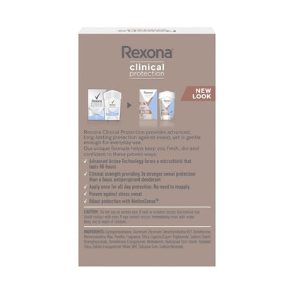 Rexona Women Deodorant 96hr inical Cream Shower ean - 45mL