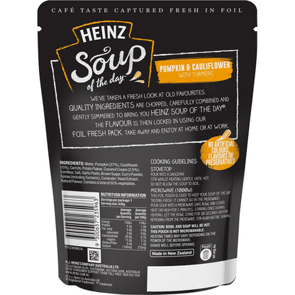 Heinz Soup of the Day Pumpkin Cauliflower & Turmeric 430g