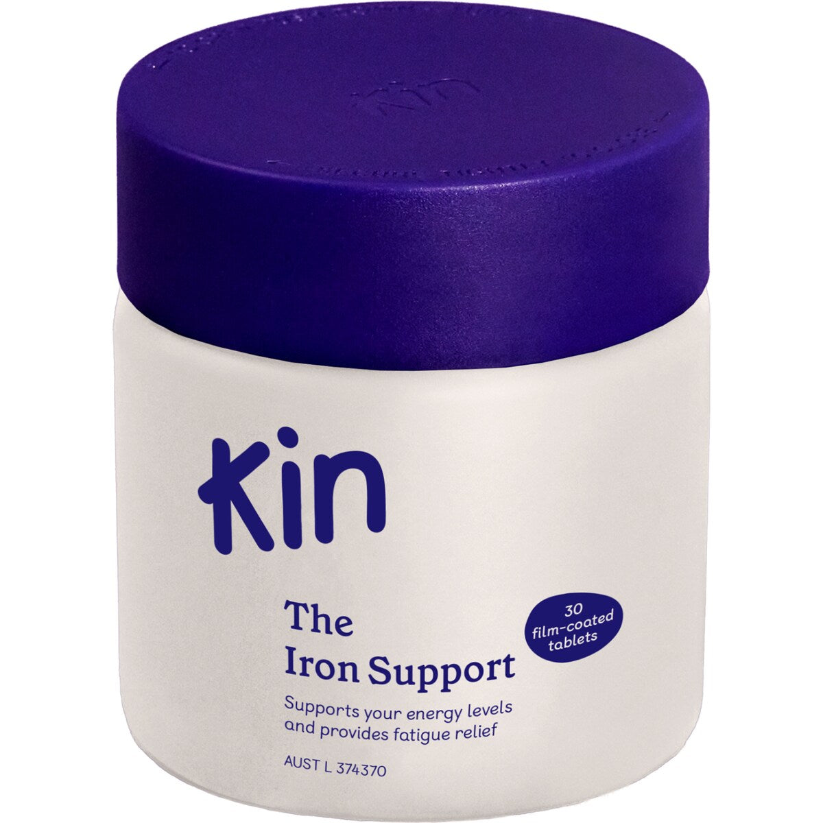 Kin The Iron Support Coated Tablets 30 Pack