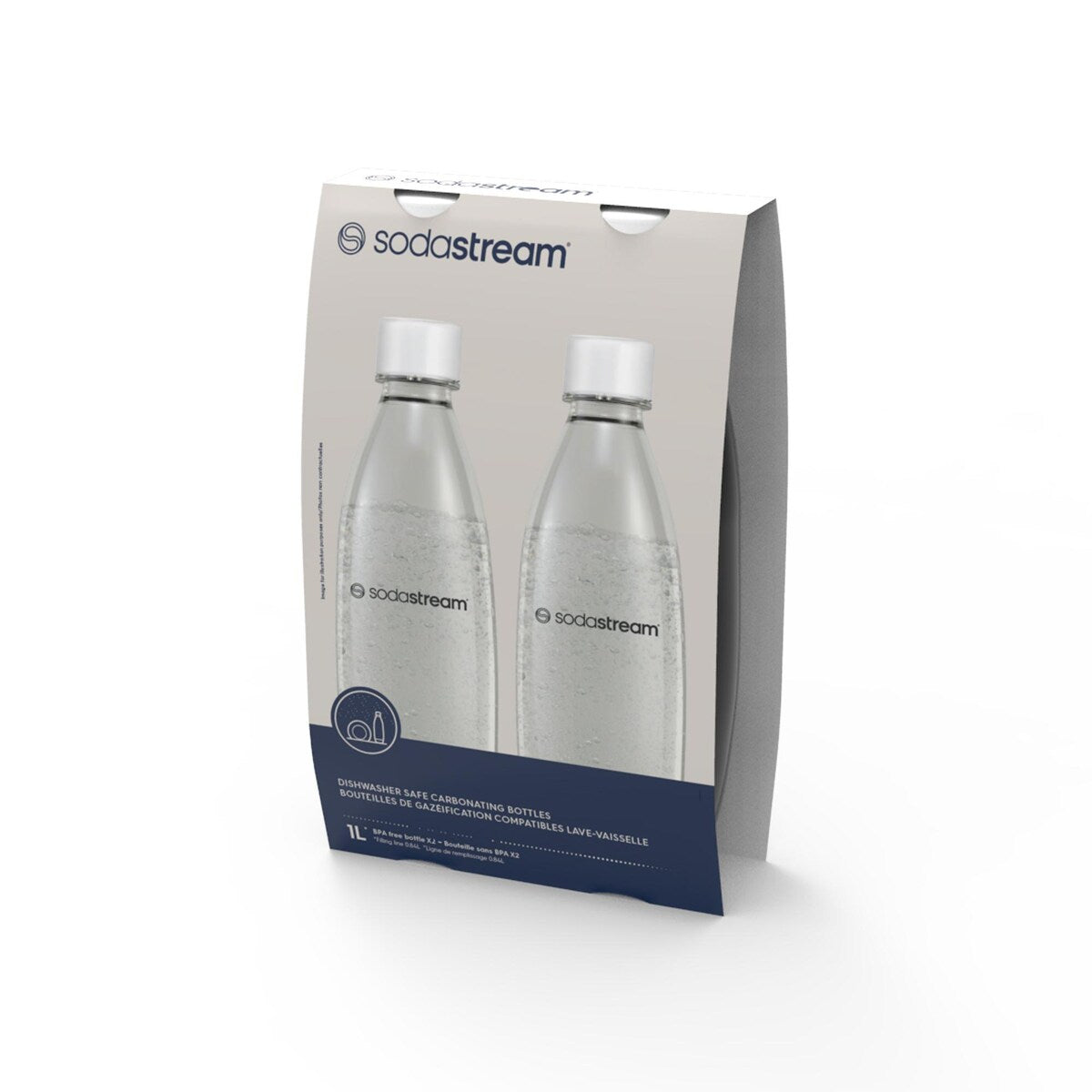 Sodastream Dishwasher Safe Carbonating Bottles Twin Pack each