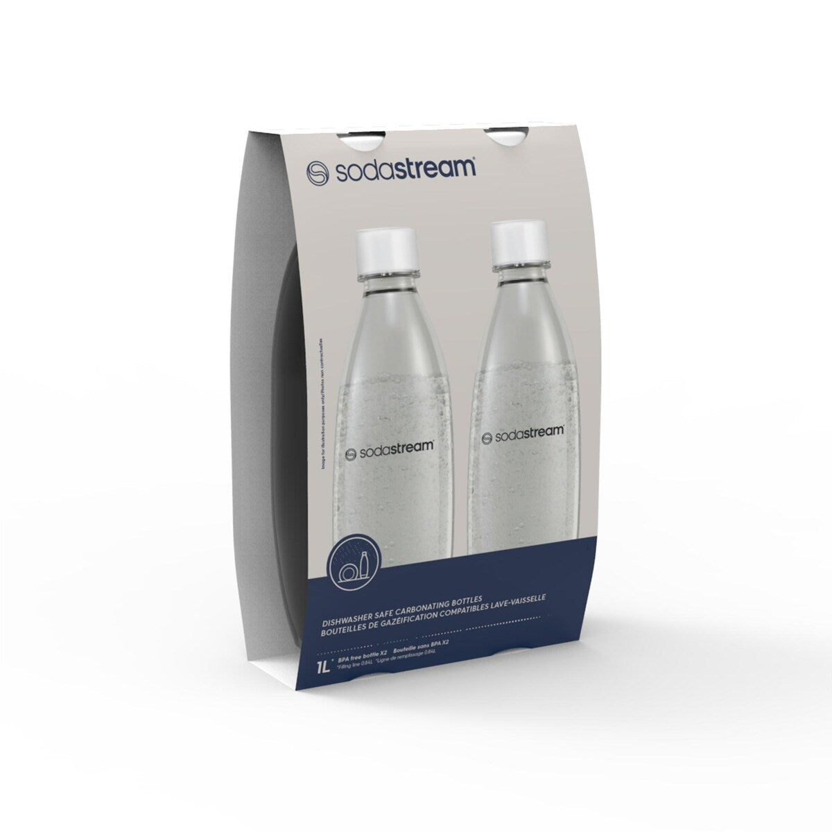 Sodastream Dishwasher Safe Carbonating Bottles Twin Pack each