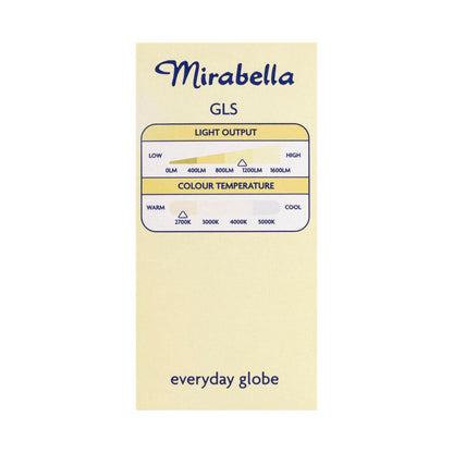 Mirabella Led Globe Gls Bayonet Cap 11 Watt Warm White - 1 each