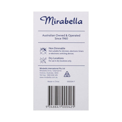 Mirabella Led Globe Gls Edison Screw 5.5 Watt Warm White - 1 each