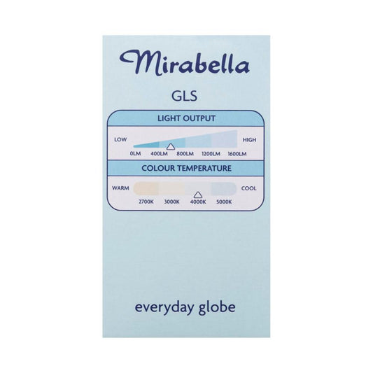 Mirabella Led Globe Gls Bayonet Cap 5.5 Watt Cool White - 1 each