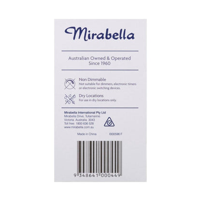 Mirabella Led Globe Gls Edison Screw 5.5 Watt Cool White - 1 each