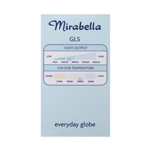 Mirabella Led Globe Gls Edison Screw 5.5 Watt Cool White - 1 each