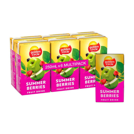 Golden Circle Tetra Drink Summer Berries 6 Pack - 1.5L