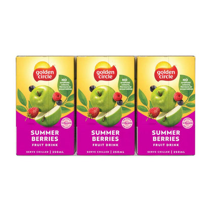 Golden Cire Tetra Drink Summer Berries 6 Pack - 1.5L
