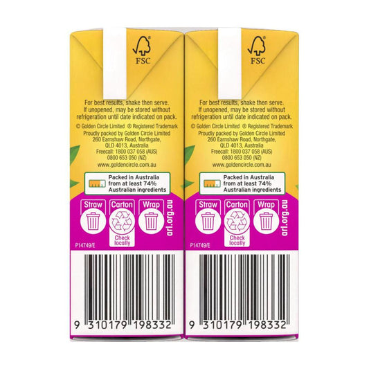 Golden Cire Tetra Drink Summer Berries 6 Pack - 1.5L