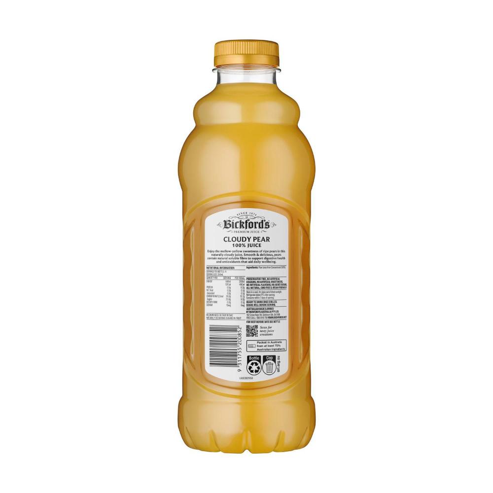 Bickford's oudy Pear Juice - 1L