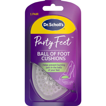 Scholl Party Feet Foot Care Gel Cushions Each
