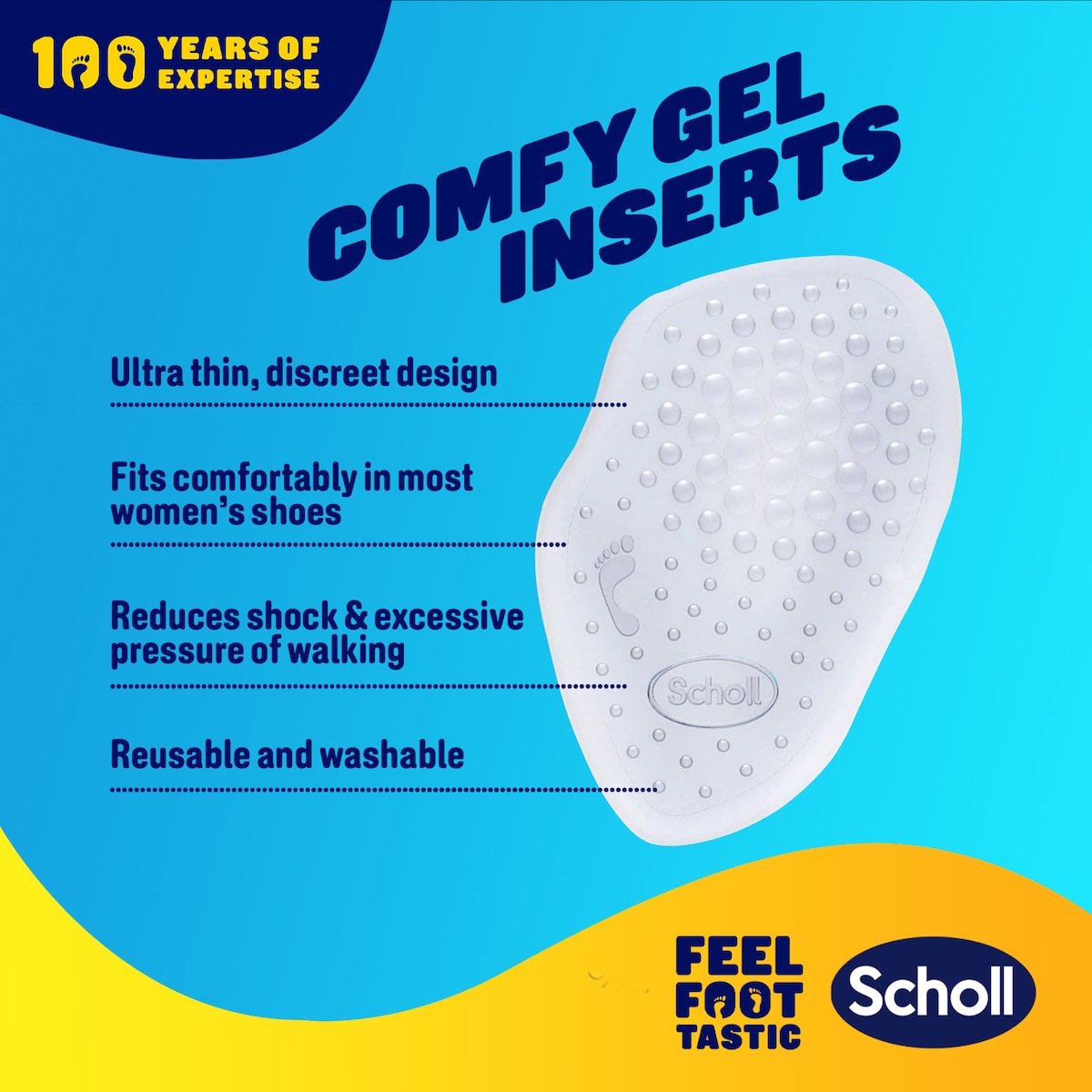 Scholl Party Feet Foot Care Gel Cushions Each