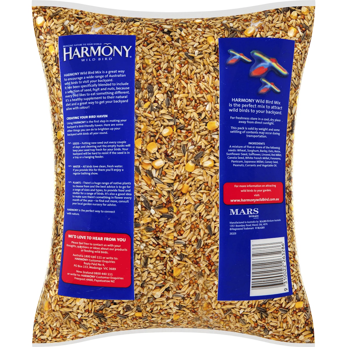 Harmony Bird Food Wild Bird Mix 4kg
