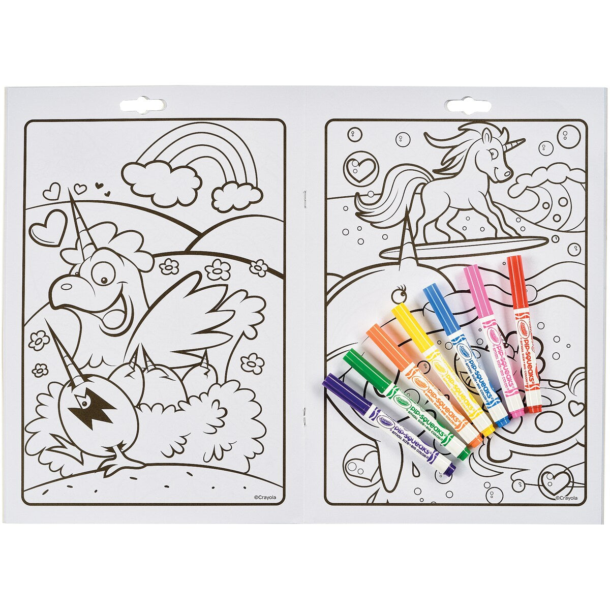Crayola Uni Creatures Coloring & Markers Pad Each