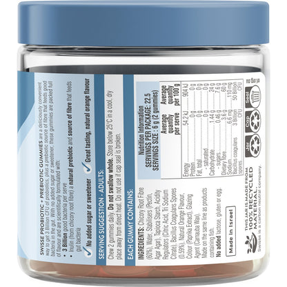 Swisse Probiotic + Prebiotic Gummies For Gut Health 45 pack
