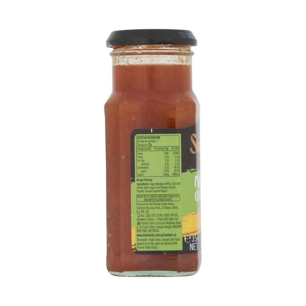 Sharwood's Green Label Mango Chutney - 354g