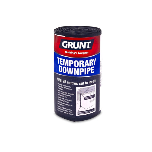 Grunt Temporary Downpipe Roll - 90mm x 25m Cut to Length