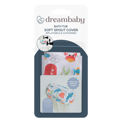 Dreambaby Child Safety Bath Spout Cover - Soft - Transparent - Safe