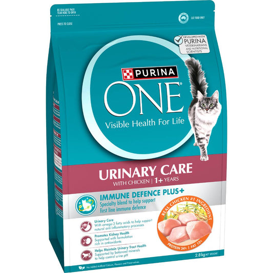 Purina One Urinary Care With Chicken 1+ Years Dry Cat Food 2.8kg