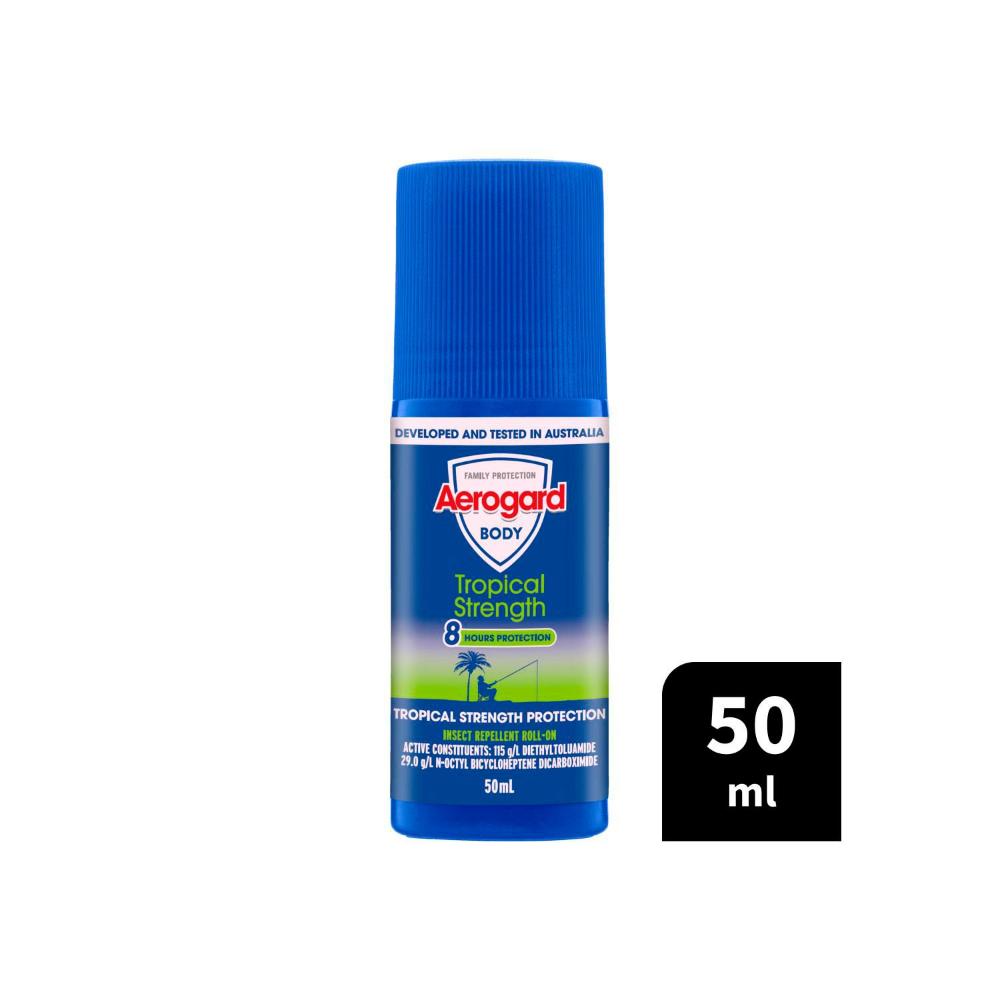 Aerogard Repellent Roll On Tropic - 50mL