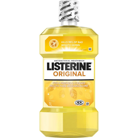 Listerine Original Antibacterial Mouthwash 1l