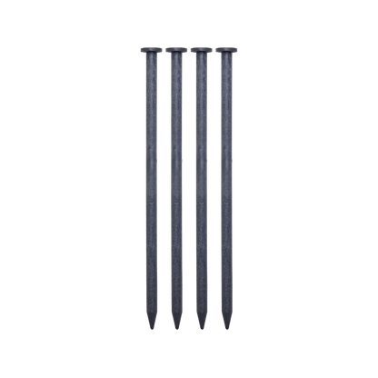 Tuscan Path Grey Nylon Pegs - 230mm - 4 Pack