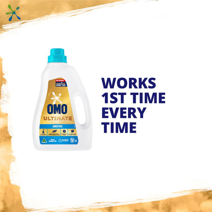 Omo Ultimate Sensitive Laundry Liquid Detergent 2l
