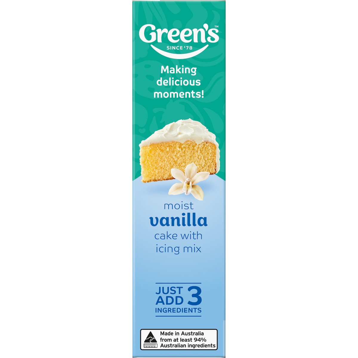 Green's Cake Mix Traditional Vanilla 470g