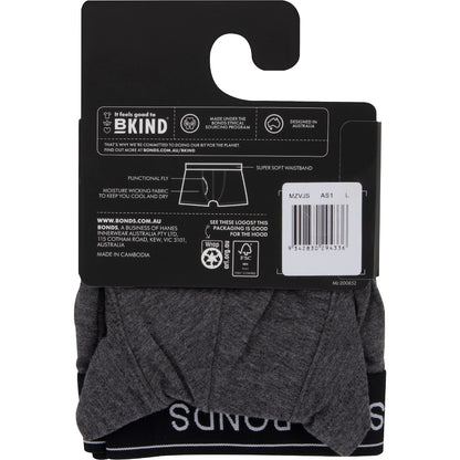 Bonds Mens Guy Front Trunk Size Medium Assorted Each