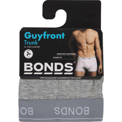 Bonds Mens Guy Front Trunk Size Medium Assorted Each