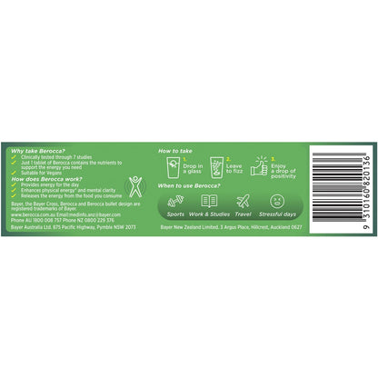Berocca Vitamin B & C Original Berry Flavour Energy 15 pack