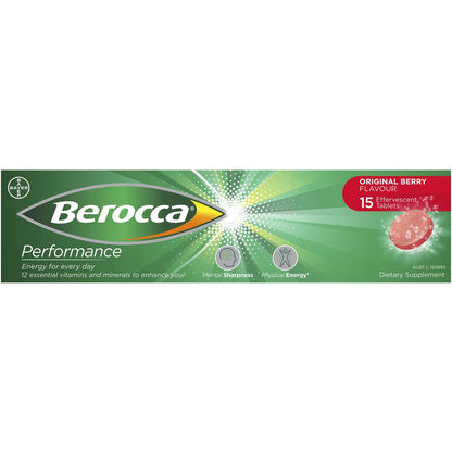 Berocca Vitamin B & C Original Berry Flavour Energy 15 pack