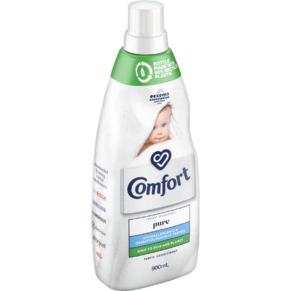 Comfort Laundry Fabric Conditioner Liquid Pure 900ml