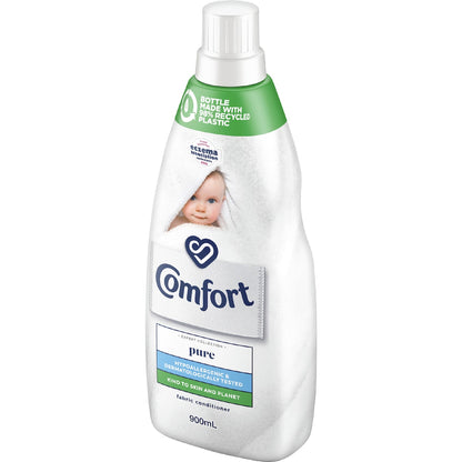 Comfort Laundry Fabric Conditioner Liquid Pure 900ml