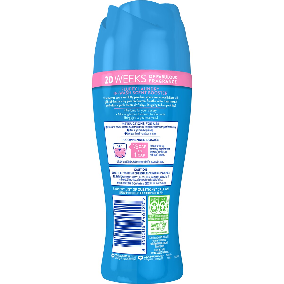 Fluffy In-Wash Scent Booster Cloud Nine 250g