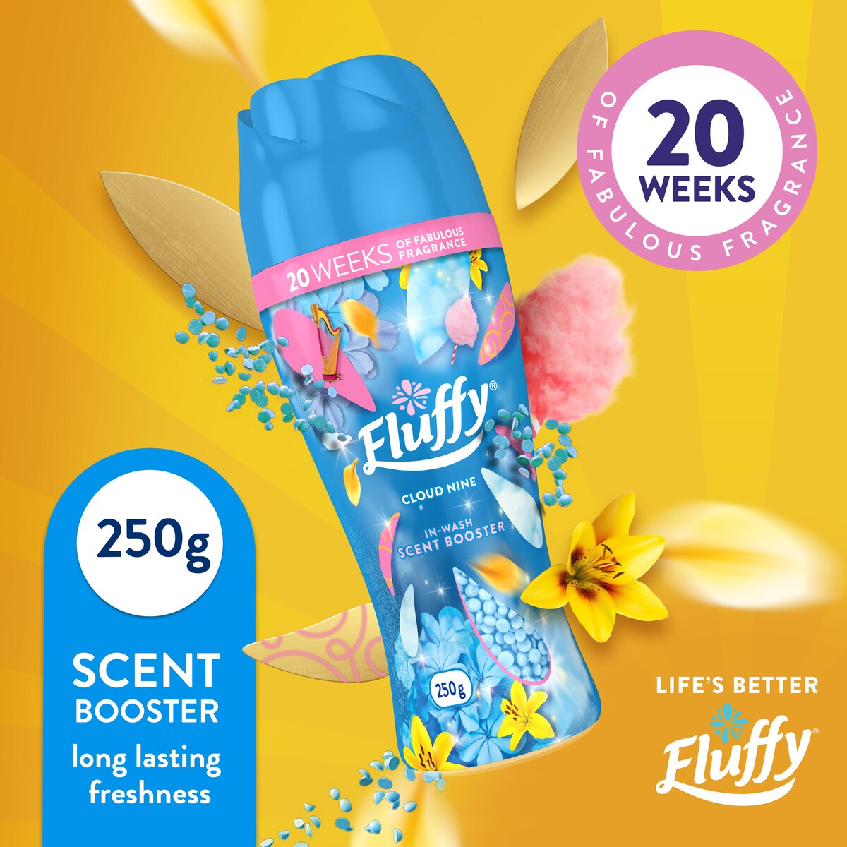 Fluffy In-Wash Scent Booster Cloud Nine 250g