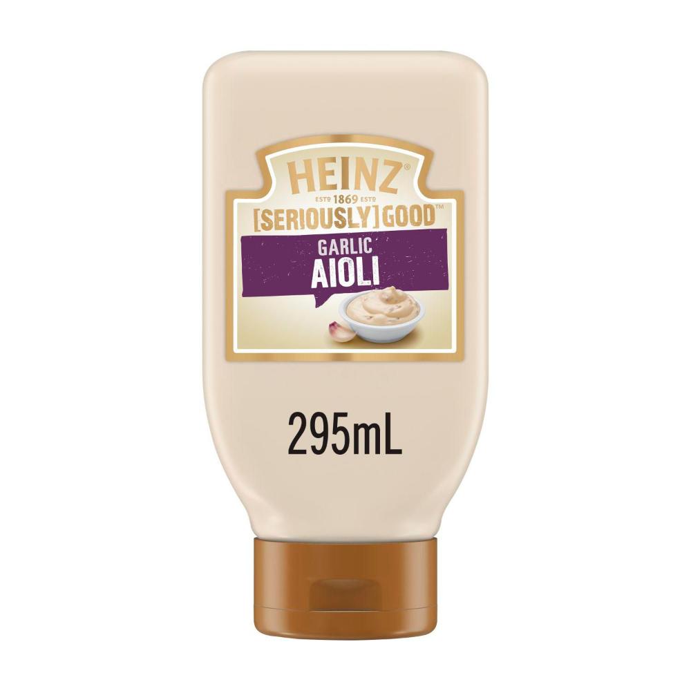 Heinz Seriously Good Garlic Aioli Mayonnaise - 295mL