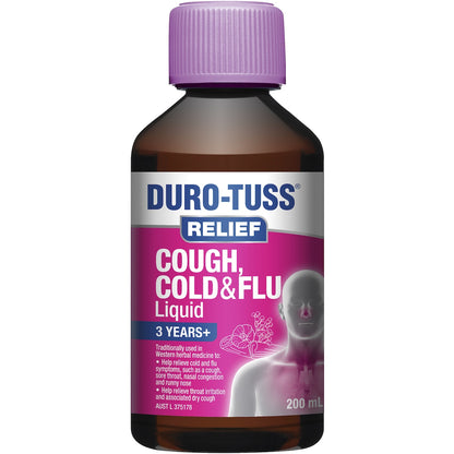 Duro-tuss Relief Cough Plus Cold & Flu 200ml