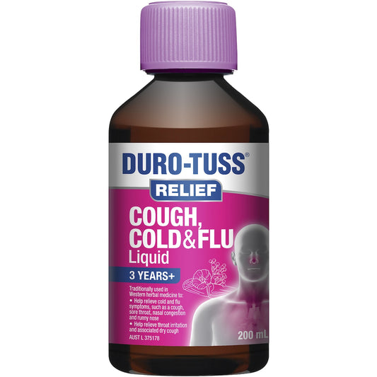 Duro-tuss Relief Cough Plus Cold & Flu 200ml