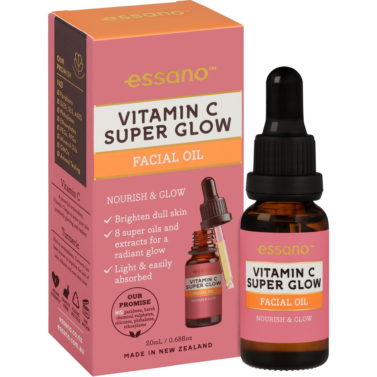 Essano Vitamin C Super Glow Facial Oil 20ml