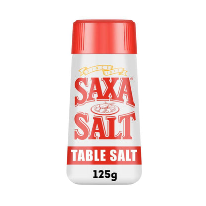 Saxa Table Salt Shaker - 125g