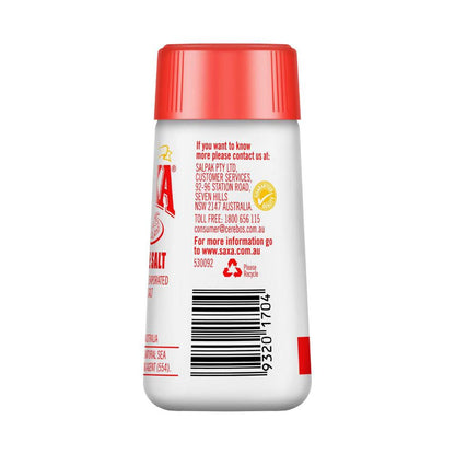 Saxa Table Salt Shaker - 125g