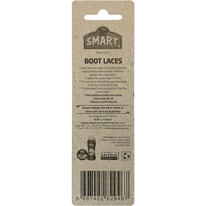 Smart Smart Boot Laces Black 120cm each