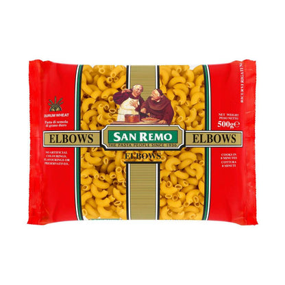 San Remo Pasta Elbows No 35 - 500g