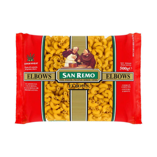 San Remo Pasta Elbows No 35 - 500g