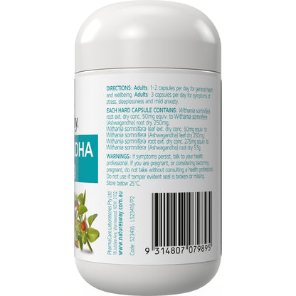 Natures Way Ashwagandha Hard Capsules 50 Pack
