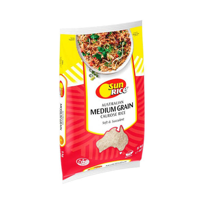 Sunrice Australian Medium Grain White Rice - 5kg
