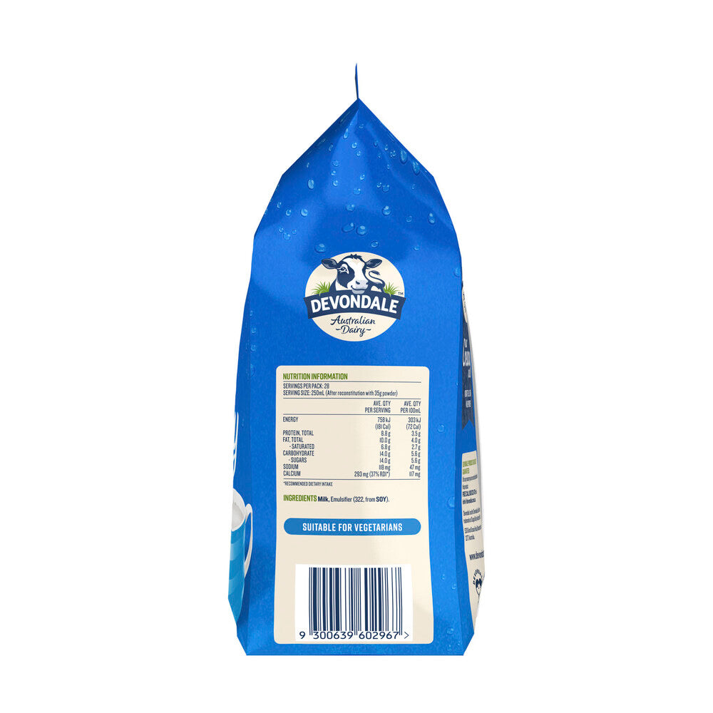 Devondale Instant Full Cream Milk Powder - 1kg