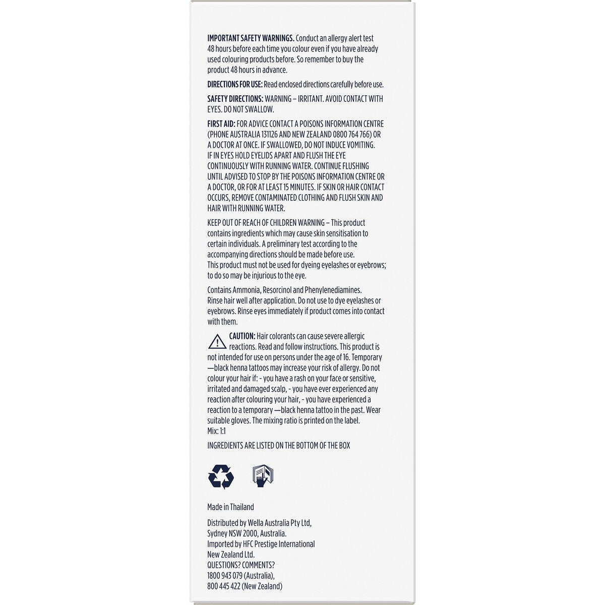 Clairol Nice & Easy Permanent 9.5a Babybaby Blonde Hair Colour Each